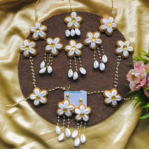  Shell Flower Complete Set - Gold