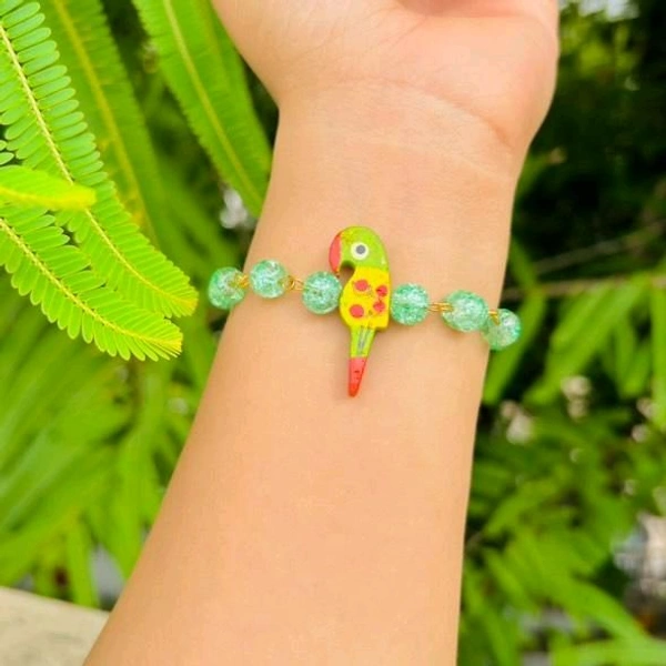 Parrot Bracelet  - Green