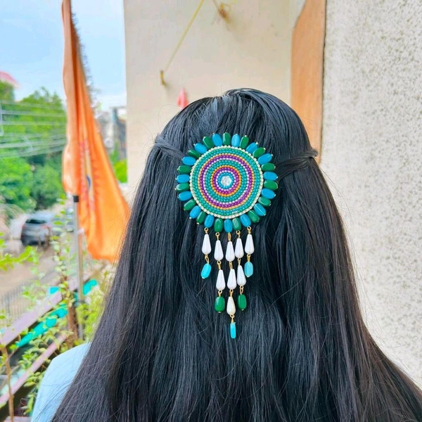 Mandala Hair Pin - Morpankh, Large