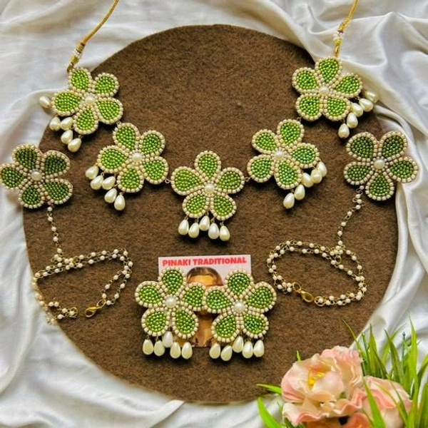 Floral Complete Set - Green