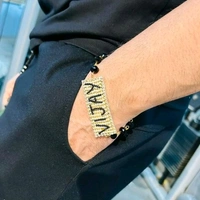 Name Bracelet  - Black
