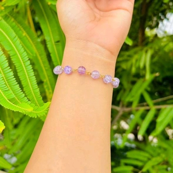 Glossy Bracelet  - lavender