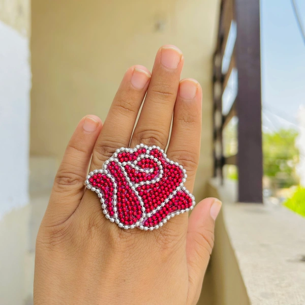 Rose Ring  - Red