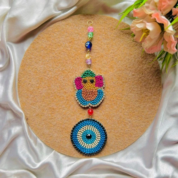 Ganesha Evil Eye Home Decor  - Blue