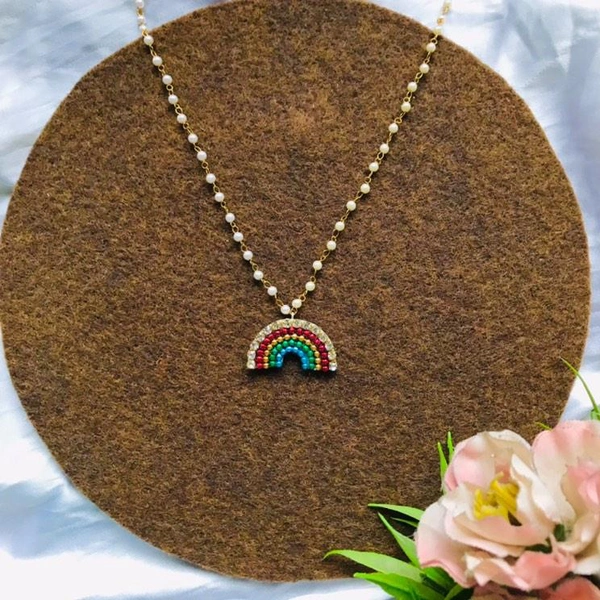 Mini Rainbow Pendant  - Multicolour