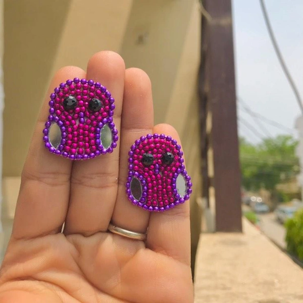 Mini Owl - Purple