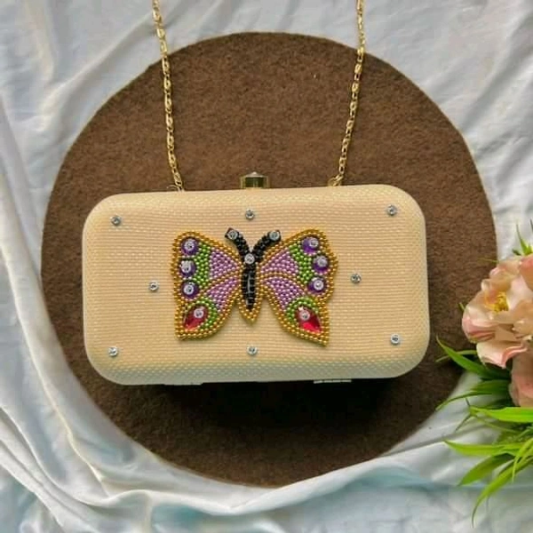 Butterfly Clutch  - multicolour