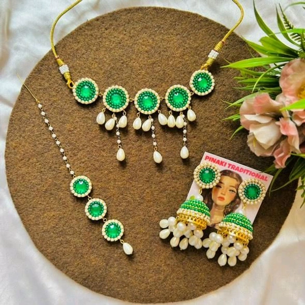 Rekha Set - Green