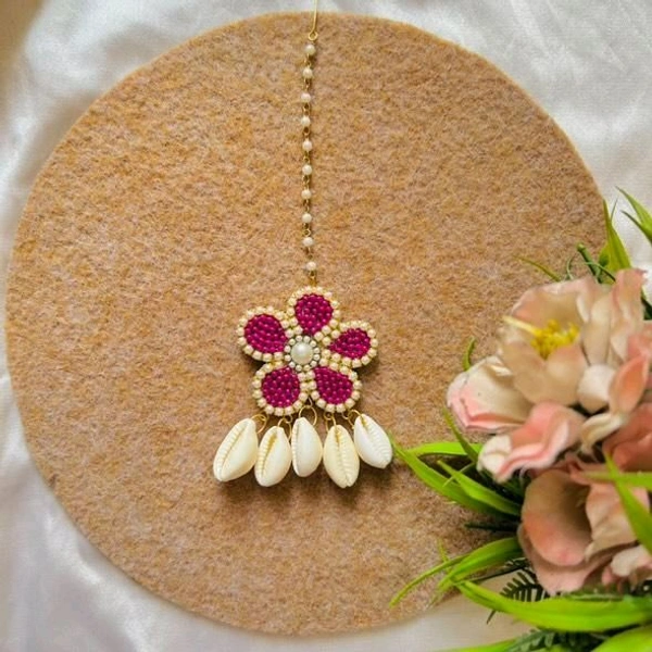 Phool Maangtika  - pink