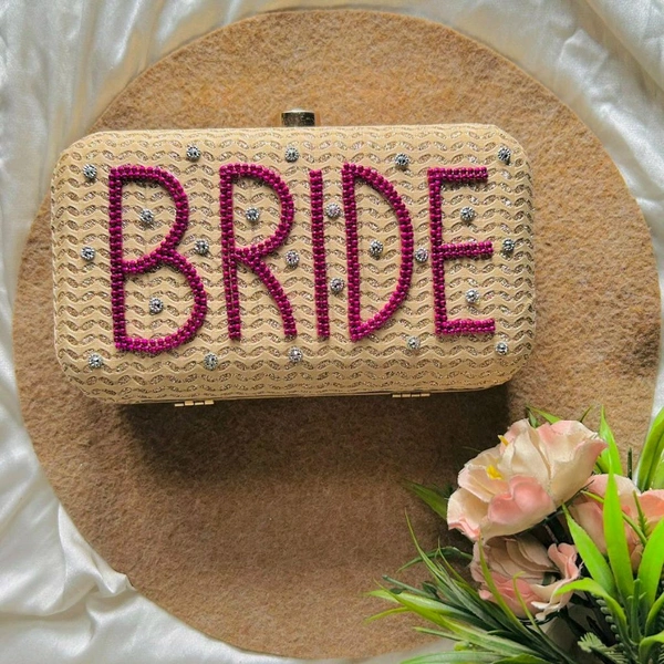Bride Clutch - pink