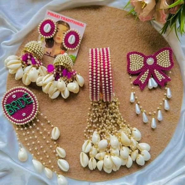 Haldi Hamper  - pink