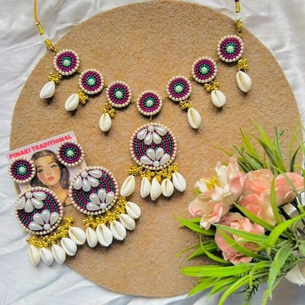 Marigold Set - pink n green