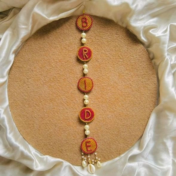Bride Hair Choti - Gold