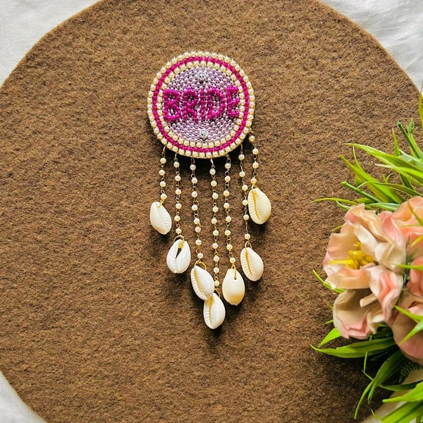 Bride Hair Pins - light pink