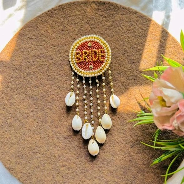 Bride Hair Pins - Orange