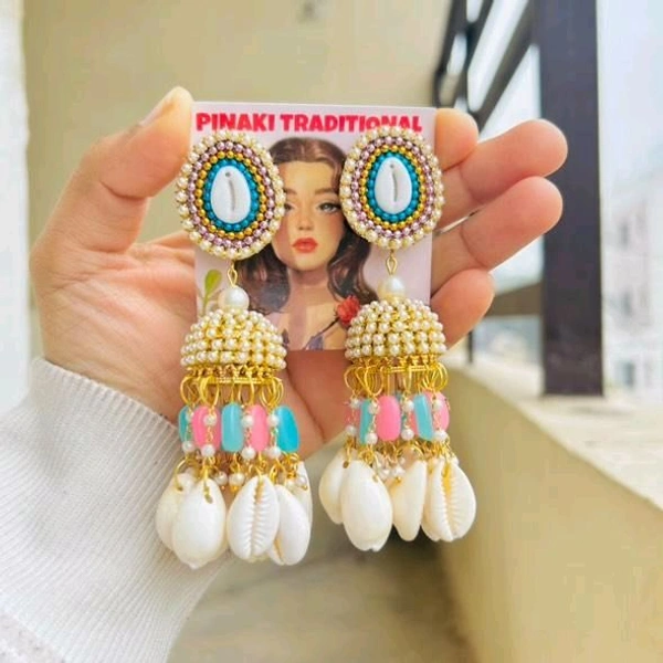 Prem Jhumka - Blue