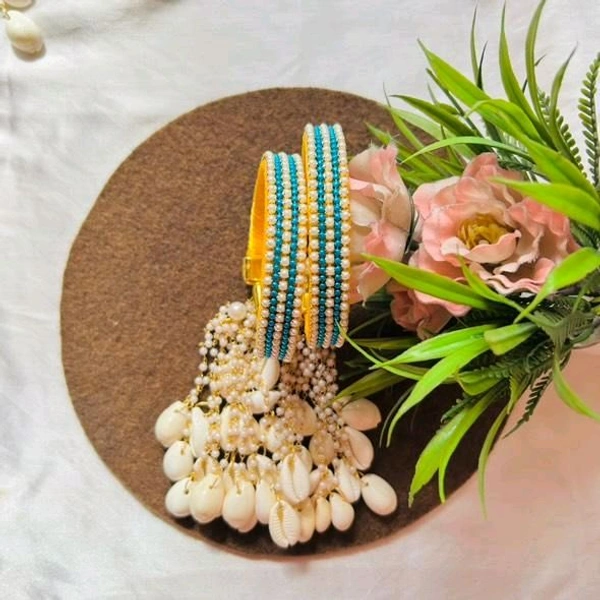 Shell Kalire - Blue, Pair