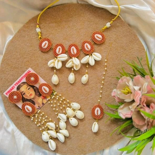 Roohi Set - Web Orange