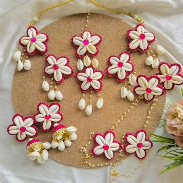 Cowrie Complete Set  - pink