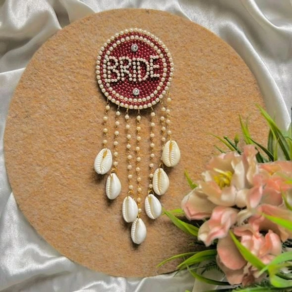 Bride Hair Pins - Red