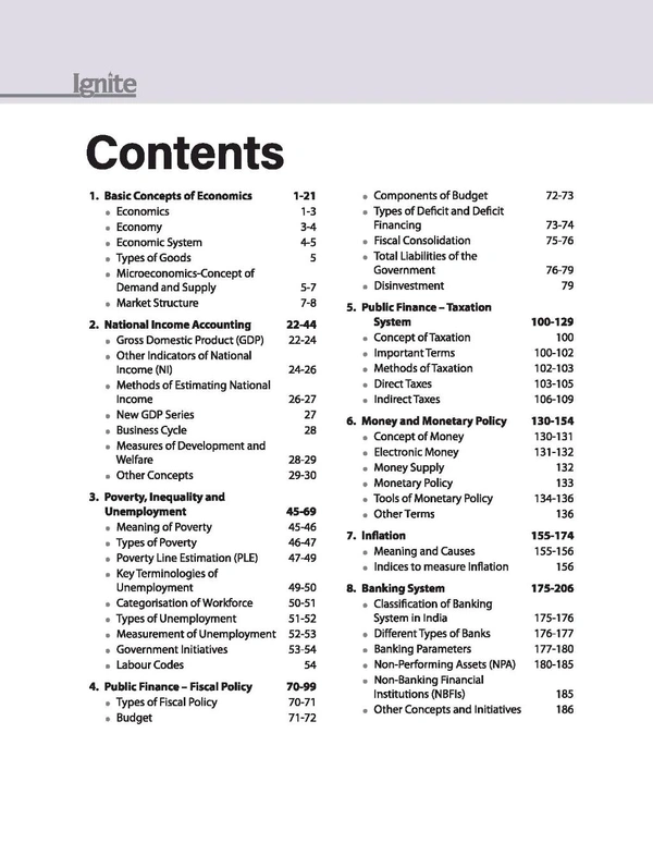 Arihant Publication Ignite Topicwise MCQs Economics & Social Development For UPSC & State Pre Pcs Exams | English Medium