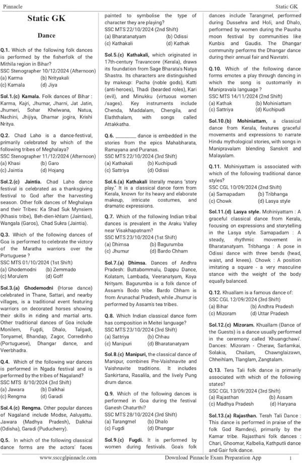 Pinnacle Publications
SSC General Studies 6500+ TCS MCQ chapter wise with detailed explanation | 7th edition | SSC | CGL Tier - I | CGL Tier - II | CHSL | MTS | CPO | STENO | Selection post | Delhi Police | GD | SSC JE | Other Govt. exam | english medium