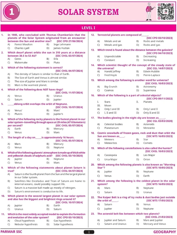Parmar ssc Parmar SSC Little Boy | GK MCQ Book For Practicing GK | English Medium | 1st Edition, 2025 | Useful For SSC CGL and CHSL (Tier 1 & 2) | CPO | MTS | Steno | Selection Post | JE | GD | Defence | Railway | PCS | State Police & All Other One Day Competitive Examination|Parmar Sir