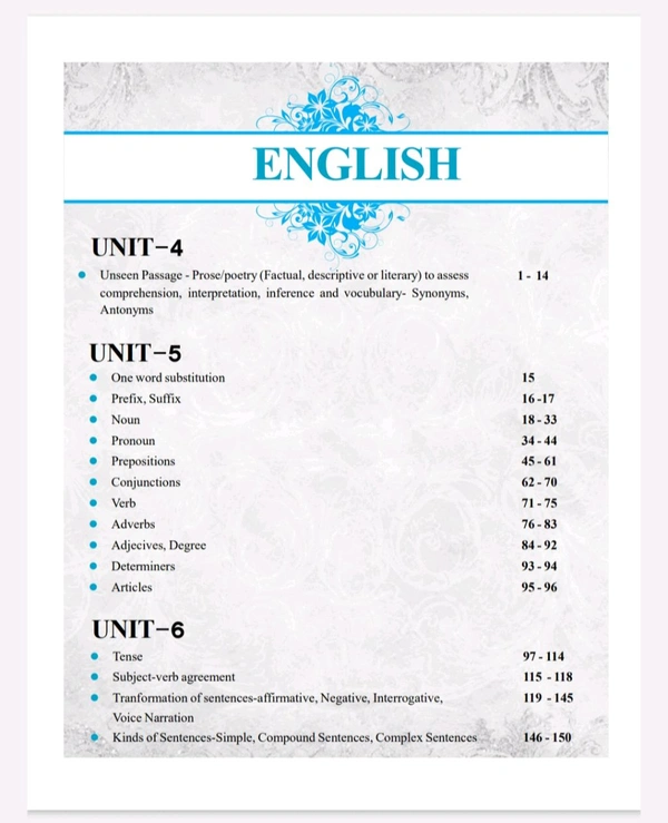 Satyadhi Sharma Classes वर्ग 3 शिक्षक चयन परीक्षा अंग्रेजी पुस्तक
ENGLISH Book for Class 3 Teacher Recruitment ( Updated for 2025 Syllabus | Expert-Curated Content by Satyadhi Sharma Classes | Hindi Medium
