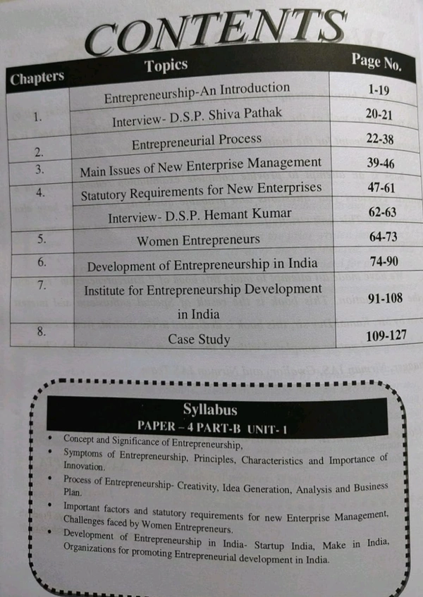 Nirman Ias Nirman IAS Entrepreneurship | MPPSC Mains Exam Paper-4, Part-B, Unit-1 | As per New Syllabus 2024 | English Medium | By Sanjay Gupta