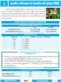 Champion Squre Coaching MPPSC Pre Unit 6 | Bharat aur Madhya Pradesh ki Arthvyavastha (Economy of India and Madhya Pradesh) | рднрд╛рд░рдд рдФрд░ рдордзреНрдп рдкреНрд░рджреЗрд╢ рдХреА рдЕрд░реНрдерд╡реНрдпрд╡рд╕реНрдерд╛ | Indian and MP Economy Book in Hindi for MPPSC Pre | Champion Square Books | Nitya Publication