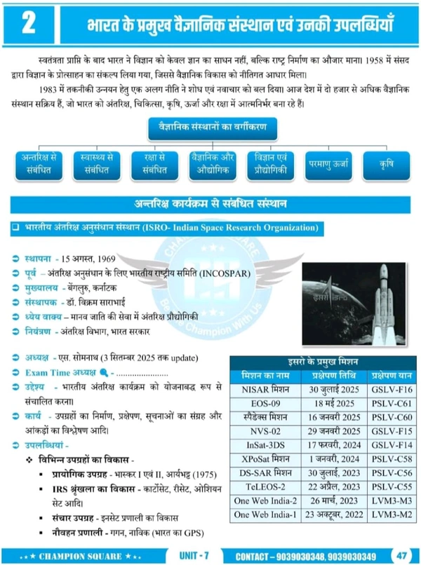 Champion Squre Coaching MPPSC Pre Unit 7 | Vigyan, Paryavaran evam Swasthya (Science, Environment and Health) | рд╡рд┐рдЬреНрдЮрд╛рди, рдкрд░реНрдпрд╛рд╡рд░рдг рдПрд╡рдВ рд╕реНрд╡рд╛рд╕реНрдереНрдп | Complete Book for MPPSC Prelims | Champion Square Books | Nitya Publication