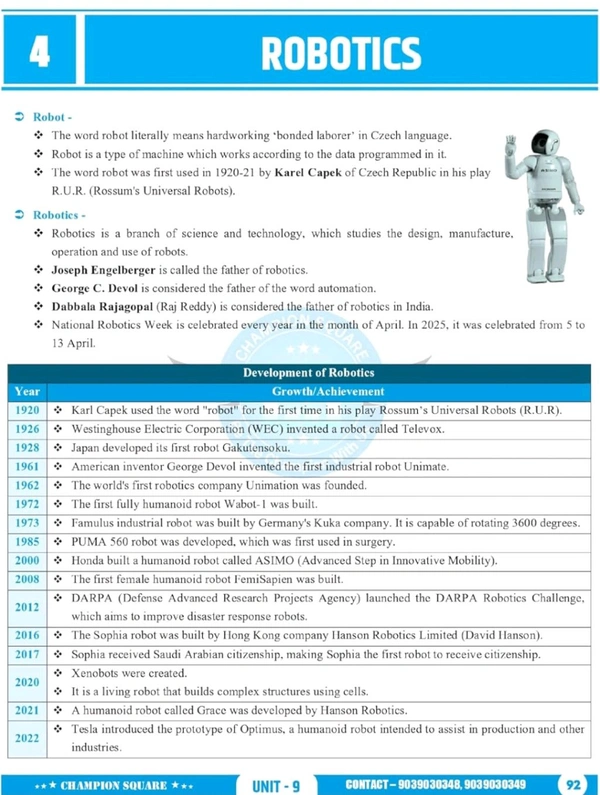 Champion Squre Coaching MPPSC Prelims Unit-9 | Information & Communication Technology (ICT) Book | Updated Theory + Objective Questions | English Medium | Champion Square
10 December 2024