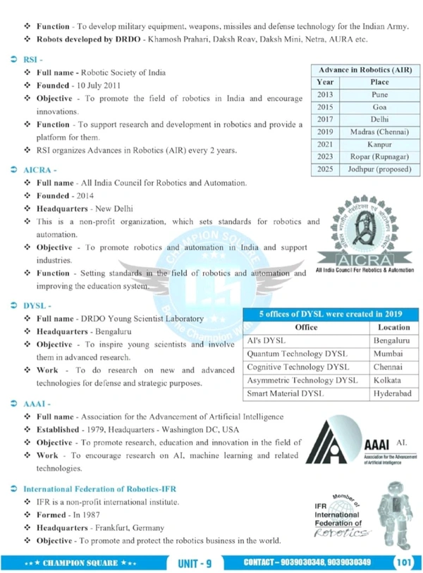 Champion Squre Coaching MPPSC Prelims Unit-9 | Information & Communication Technology (ICT) Book | Updated Theory + Objective Questions | English Medium | Champion Square
10 December 2024