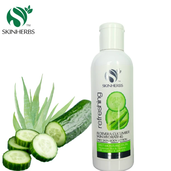 SKIN HERBS ALOE & CUCUMBER BODY LOTION