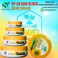 SKINHERBS SKIN HERBS SPF-20 SUNBLOCK CREAM - 100ml