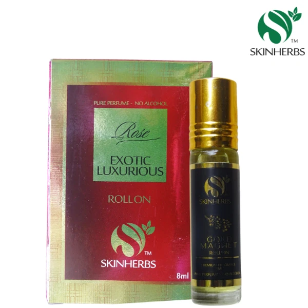 Skin Herbs Gold Magnet roll On Perfume   - 8ml