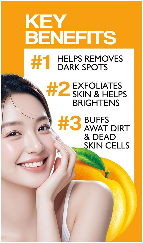 Skinherbs Exfoliating Apricot Face Scrub - 50ml