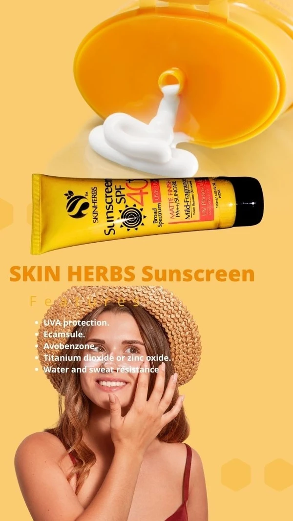 SKINHERBS SPF 40 Sunscreen - 60ml