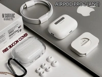 AirPod Pro 2nd Gen Premium High Built Quality with Active Noise Cancellation, Case Speaker