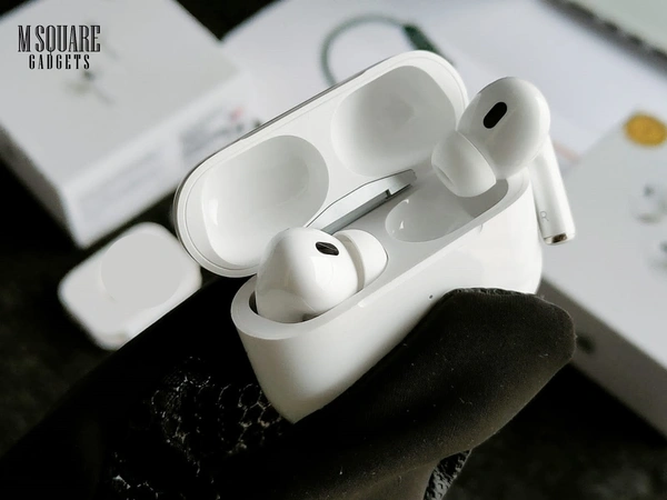 AirPod Pro 2nd Gen Premium High Built Quality with Active Noise Cancellation, Case Speaker