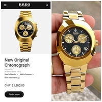 RADO Diastar Chronograph Machine Timepiece For Men