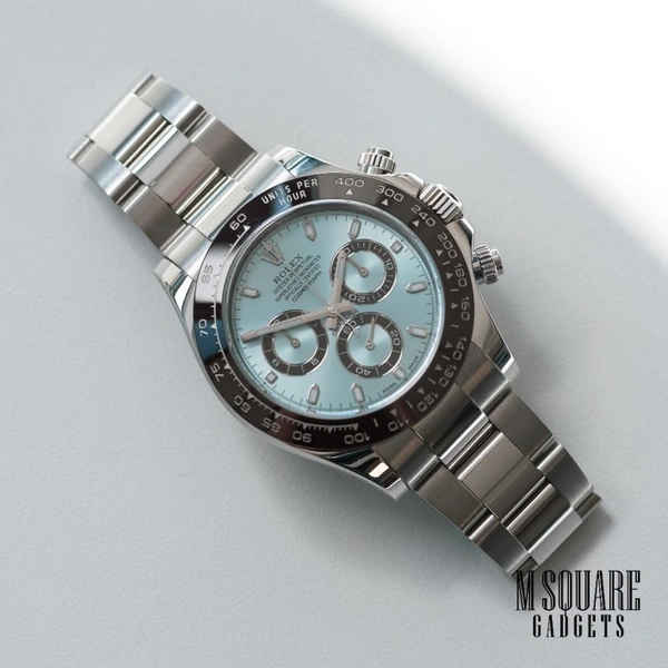 Rolex Cosmography Daytona Platinum |Blue dial watch | Master Made Copy | Premium Watch | Next To Original | MSquare Gadgets | Luxury brand