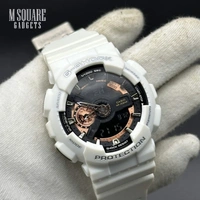 Casio-G-Shock Casio G-Shock  GA-110RG-7A | ROSE GOLD | Analog Digital Watch | Master Made Copy | Next To Original | MSquare Gadgets | Luxury Brands
