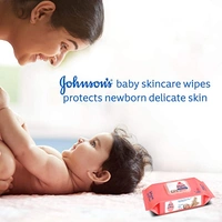 Johnsons Baby Wipes 80Pc
