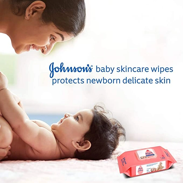 Johnsons Baby Wipes 80Pc