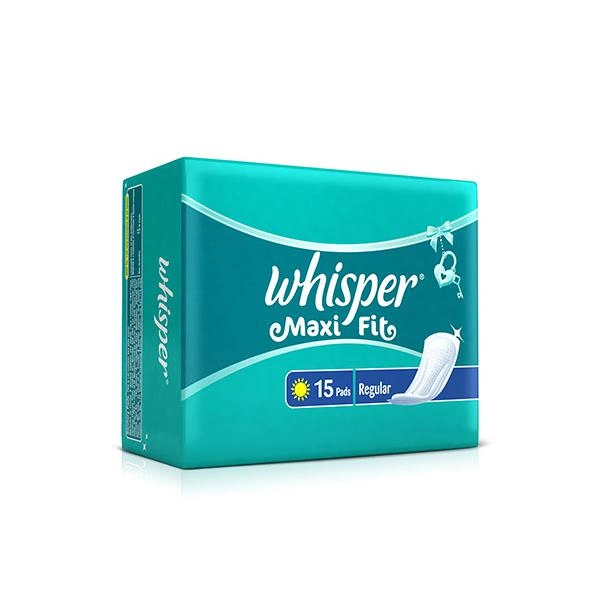 Whisper Maxi Fit Reg 15Pad