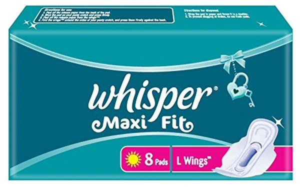Whisper Maxi Fit L 8Pad