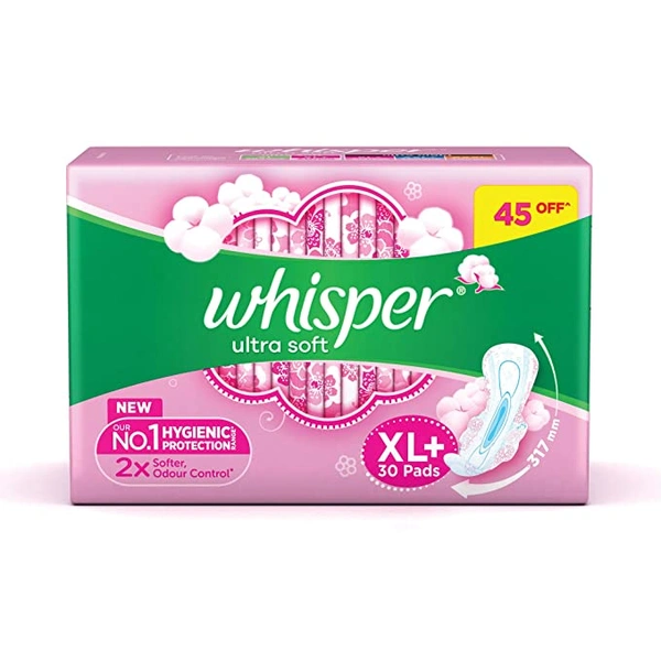 Whisper Ultra Soft Xl 50Pc
