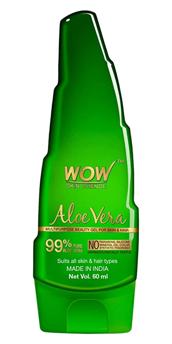 Wow Aloevera Gel 60Gm