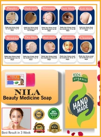  10 NILA BEAUTY MEDICINE SOAP  refund acceptable - Pink Flamingo